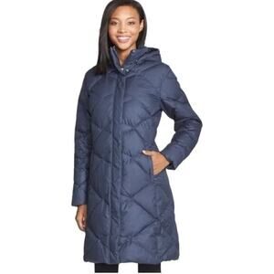 The North Face Miss Metro Down Parka Puffer Coat Zip Up 550 Down Fill Medium
